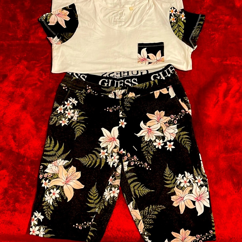 Guess jogger outfit